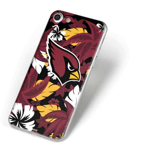 NFL Arizona Cardinals Tropical Print iPhone 8 Skin