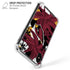 NFL Arizona Cardinals Tropical Print iPhone X/XS Clear Case