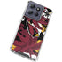 NFL Arizona Cardinals Tropical Print Moto G 5G (2025) Clear Case