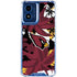 NFL Arizona Cardinals Tropical Print Moto G 5G (2024) Clear Case