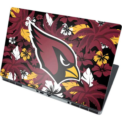 NFL Arizona Cardinals Tropical Print Dell Precision Skin