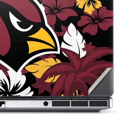 NFL Arizona Cardinals Tropical Print Dell Precision Skin