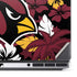 NFL Arizona Cardinals Tropical Print Dell Precision Skin