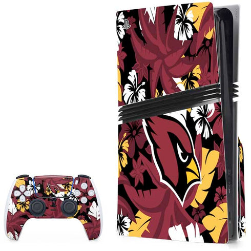 NFL Arizona Cardinals Tropical Print PlayStation PS5 Skins
