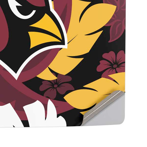 NFL Arizona Cardinals Tropical Print PS5 Pro Disk Console Skin
