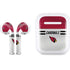 NFL Arizona Cardinals White Striped Apple AirPods Skin