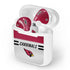 NFL Arizona Cardinals White Striped Apple AirPods Skin