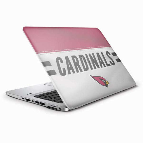NFL Arizona Cardinals White Striped HP Elitebook Skin