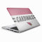 NFL Arizona Cardinals White Striped HP Elitebook Skin