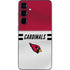 NFL Arizona Cardinals White Striped Galaxy A16 5G Skin