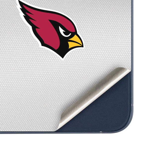 NFL Arizona Cardinals White Striped Galaxy A36 5G Skin