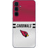NFL Arizona Cardinals White Striped Galaxy A55 5G Skin