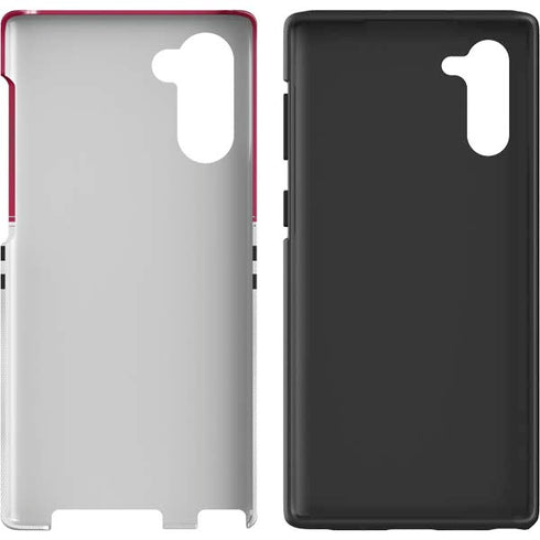 NFL Arizona Cardinals White Striped Galaxy Note 10 Pro Case