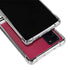 NFL Arizona Cardinals White Striped Galaxy Note20 5G Clear Case