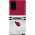 NFL Arizona Cardinals White Striped Galaxy Note20 5G Pro Case