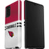 NFL Arizona Cardinals White Striped Galaxy Note20 5G Pro Case