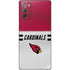 NFL Arizona Cardinals White Striped Galaxy Note20 5G Skin