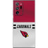NFL Arizona Cardinals White Striped Galaxy Note20 Ultra 5G Skin