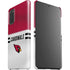 NFL Arizona Cardinals White Striped Galaxy S20 Lite Case