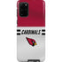 NFL Arizona Cardinals White Striped Galaxy S20 Plus Pro Case