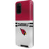 NFL Arizona Cardinals White Striped Galaxy S20 Pro Case