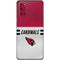 NFL Arizona Cardinals White Striped Galaxy S20 Skin
