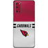 NFL Arizona Cardinals White Striped Galaxy S20 Skin