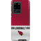NFL Arizona Cardinals White Striped Galaxy S20 Ultra 5G Pro Case