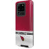 NFL Arizona Cardinals White Striped Galaxy S20 Ultra 5G Pro Case