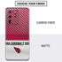 NFL Arizona Cardinals White Striped Galaxy S20 Ultra 5G Skin