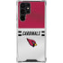 NFL Arizona Cardinals White Striped Galaxy S23 Ultra Clear Case