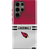 NFL Arizona Cardinals White Striped Galaxy S23 Ultra Pro Case
