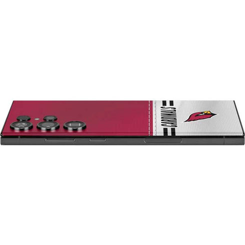 NFL Arizona Cardinals White Striped Galaxy Skins