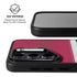 NFL Arizona Cardinals White Striped Galaxy S24 FE Kickstand Case