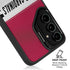 NFL Arizona Cardinals White Striped Galaxy S24 FE Kickstand Case