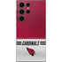 NFL Arizona Cardinals White Striped Galaxy S24 Ultra Skin