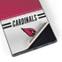 NFL Arizona Cardinals White Striped Galaxy S25 Ultra Skin