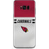 NFL Arizona Cardinals White Striped Galaxy S8 Skin