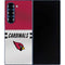 NFL Arizona Cardinals White Striped Galaxy Z Fold6 Skin