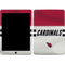 NFL Arizona Cardinals White Striped iPad Skins