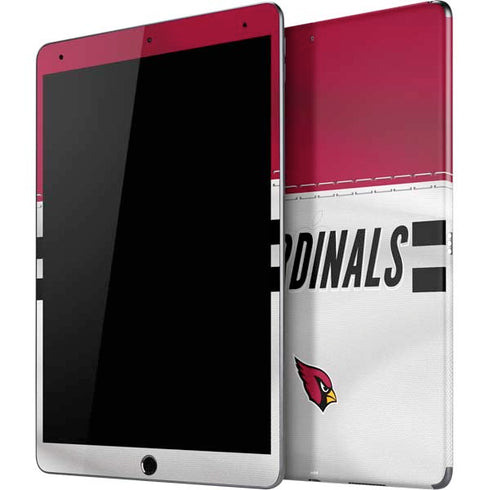 NFL Arizona Cardinals White Striped iPad Skins