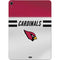 NFL Arizona Cardinals White Striped Apple iPad Air Skin