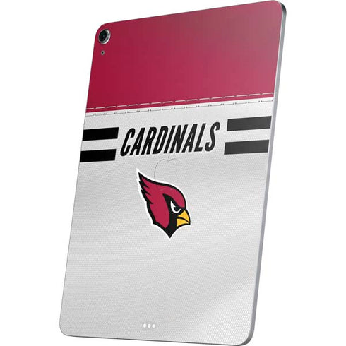 NFL Arizona Cardinals White Striped Apple iPad Air Skin