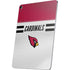 NFL Arizona Cardinals White Striped Apple iPad Air Skin