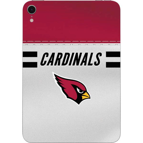 NFL Arizona Cardinals White Striped Apple iPad Mini Skin