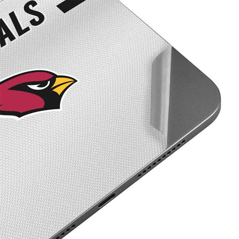 NFL Arizona Cardinals White Striped Apple iPad Mini Skin