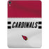 NFL Arizona Cardinals White Striped Apple iPad Pro Skin