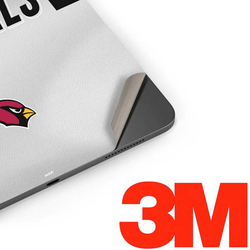 NFL Arizona Cardinals White Striped Apple iPad Pro Skin