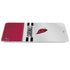 NFL Arizona Cardinals White Striped iPad Pro 13in M4 (2024) Skin