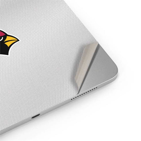 NFL Arizona Cardinals White Striped iPad Pro 13in M4 (2024) Skin